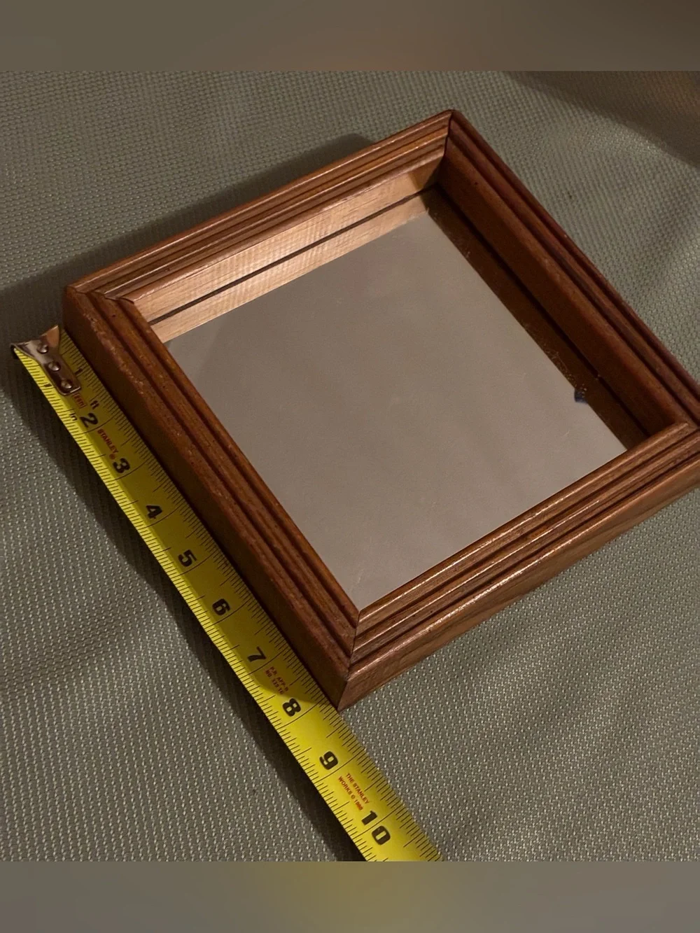 Pair of Vintage Wooden Framed Mirrors